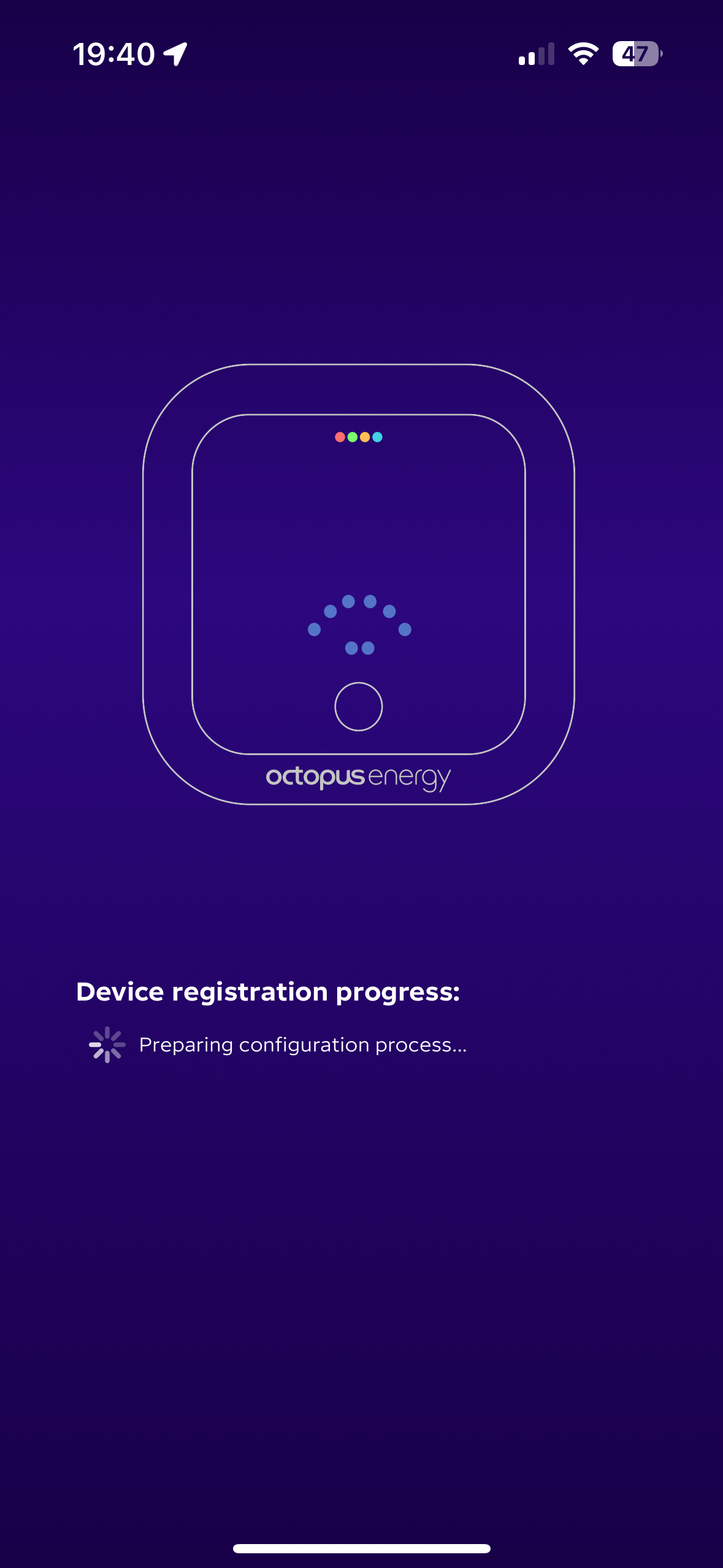 Registration Progress 1