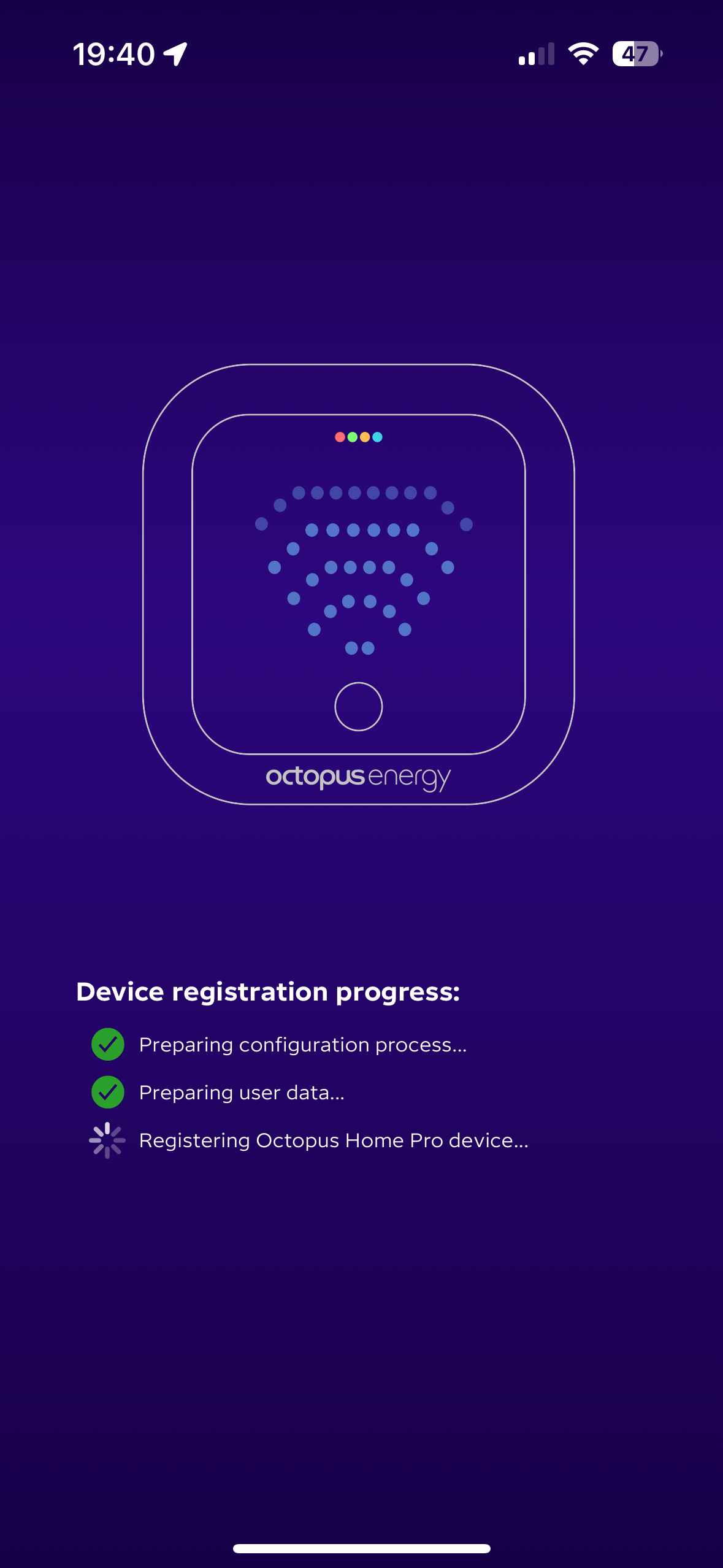 Registration Progress 2